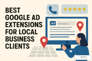 best google ad extensions for local business clients