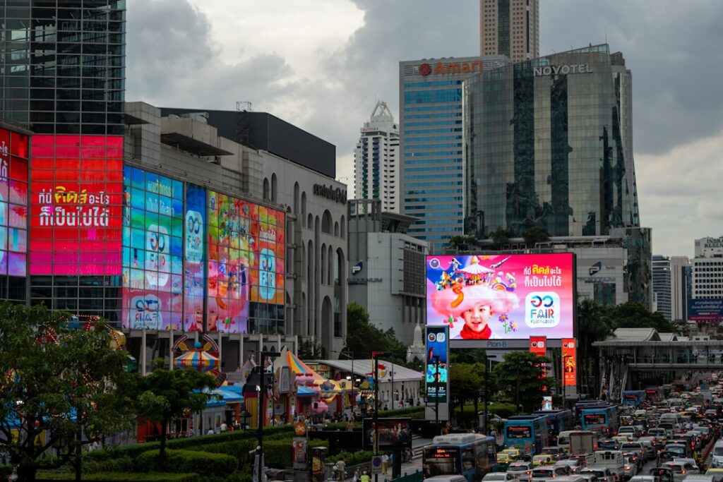 Multi-location digital advertising