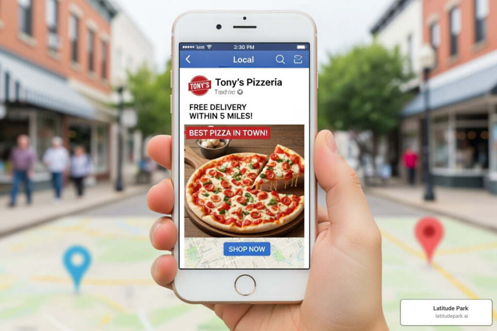 facebook ads for local services