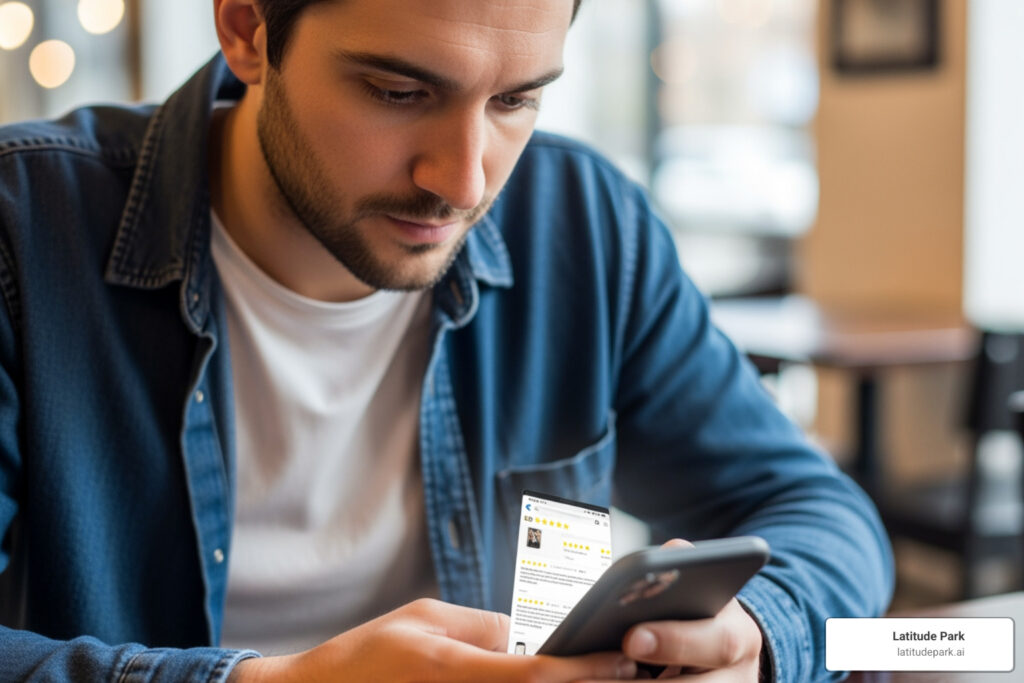 Online review management agency