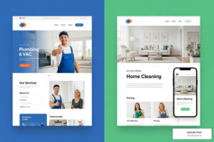 home service franchise website designs