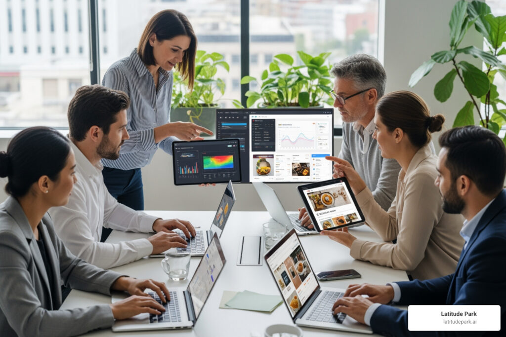 how agencies manage digital marketing for franchises