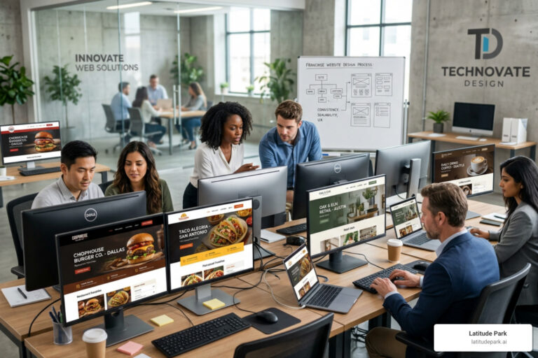 franchise website design firm