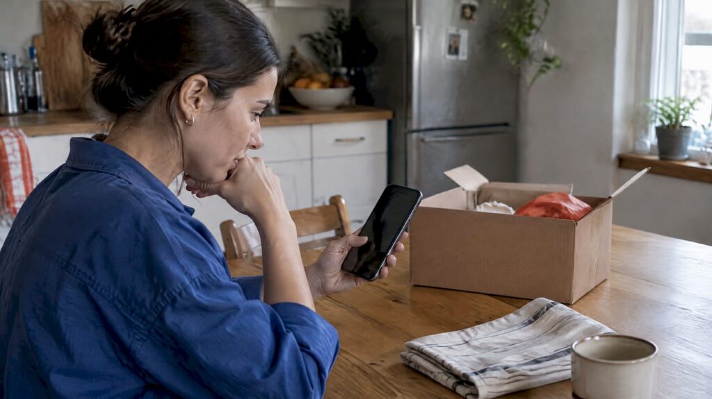 Merchant reviewing a post-purchase offer