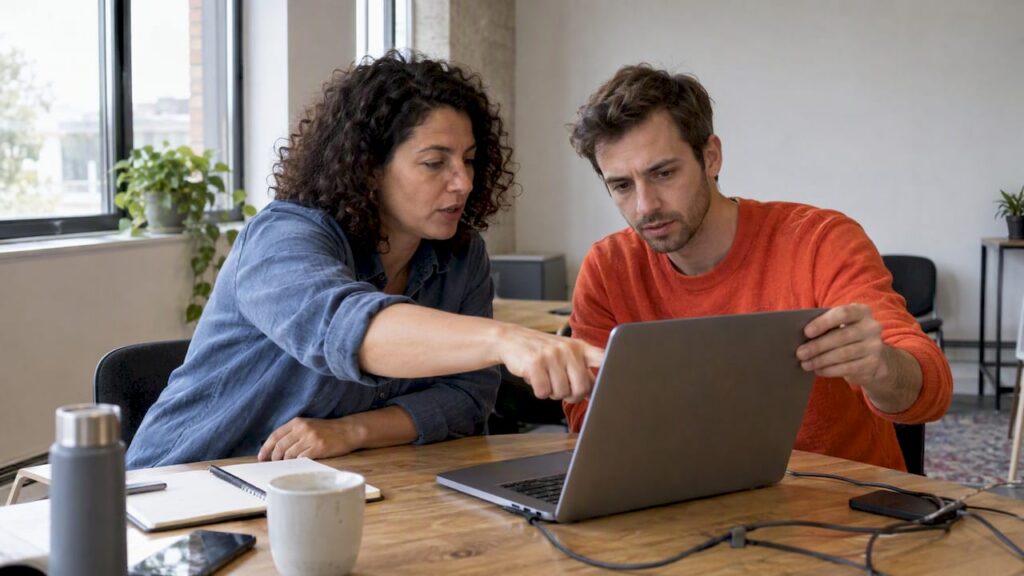 Ad team reviewing Instagram targeting controls