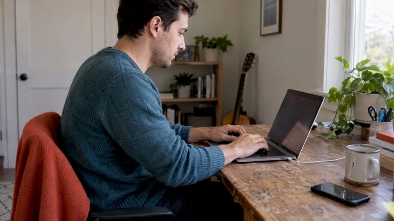 Marketer setting up a tagged campaign link