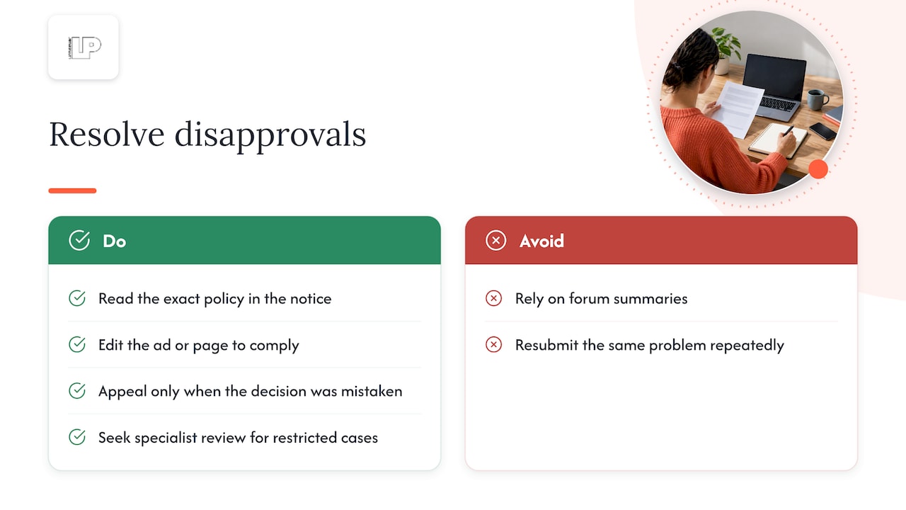 Fix first, appeal second — overview diagram